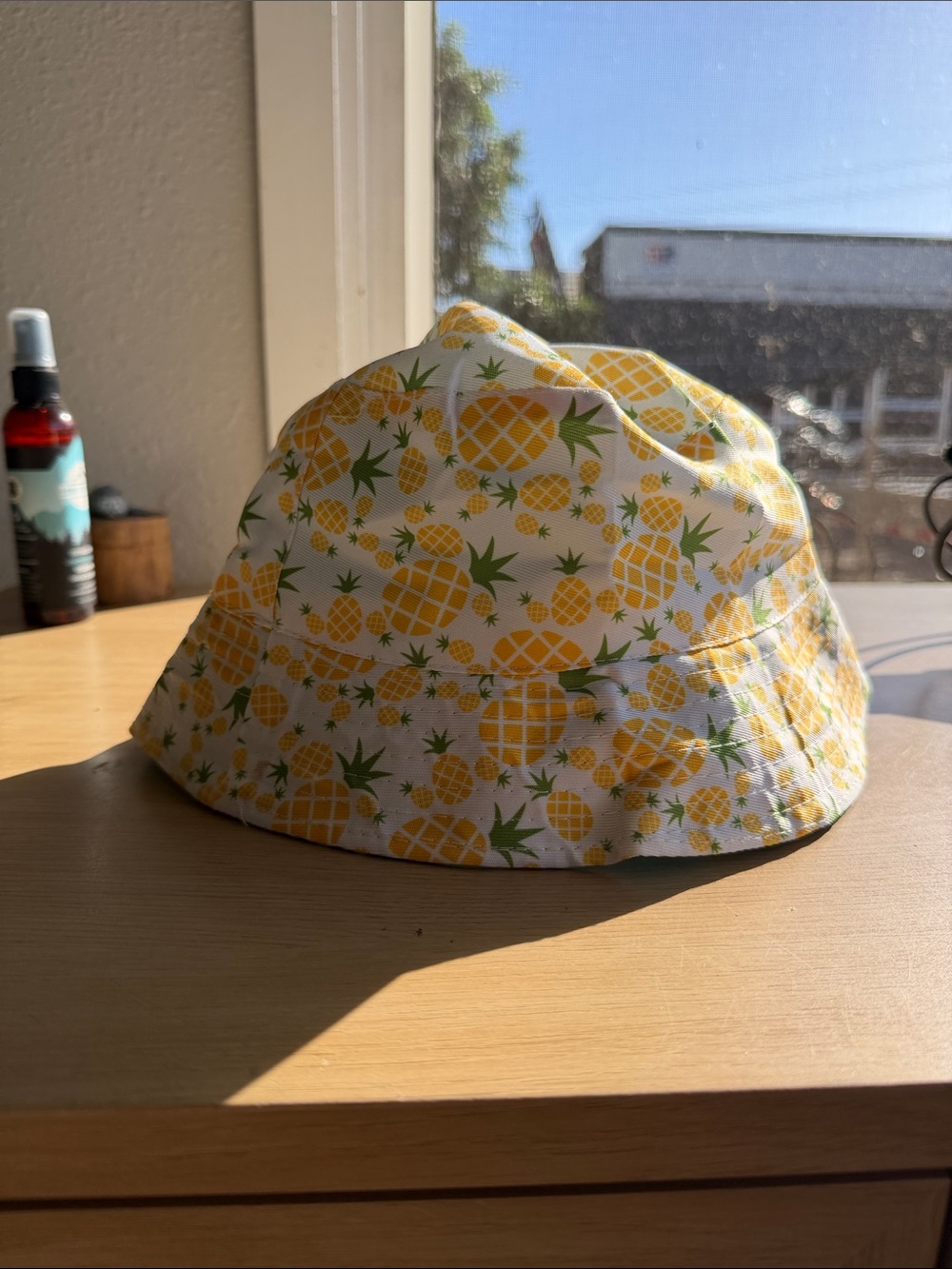 Pineapple Print Bucket Hat